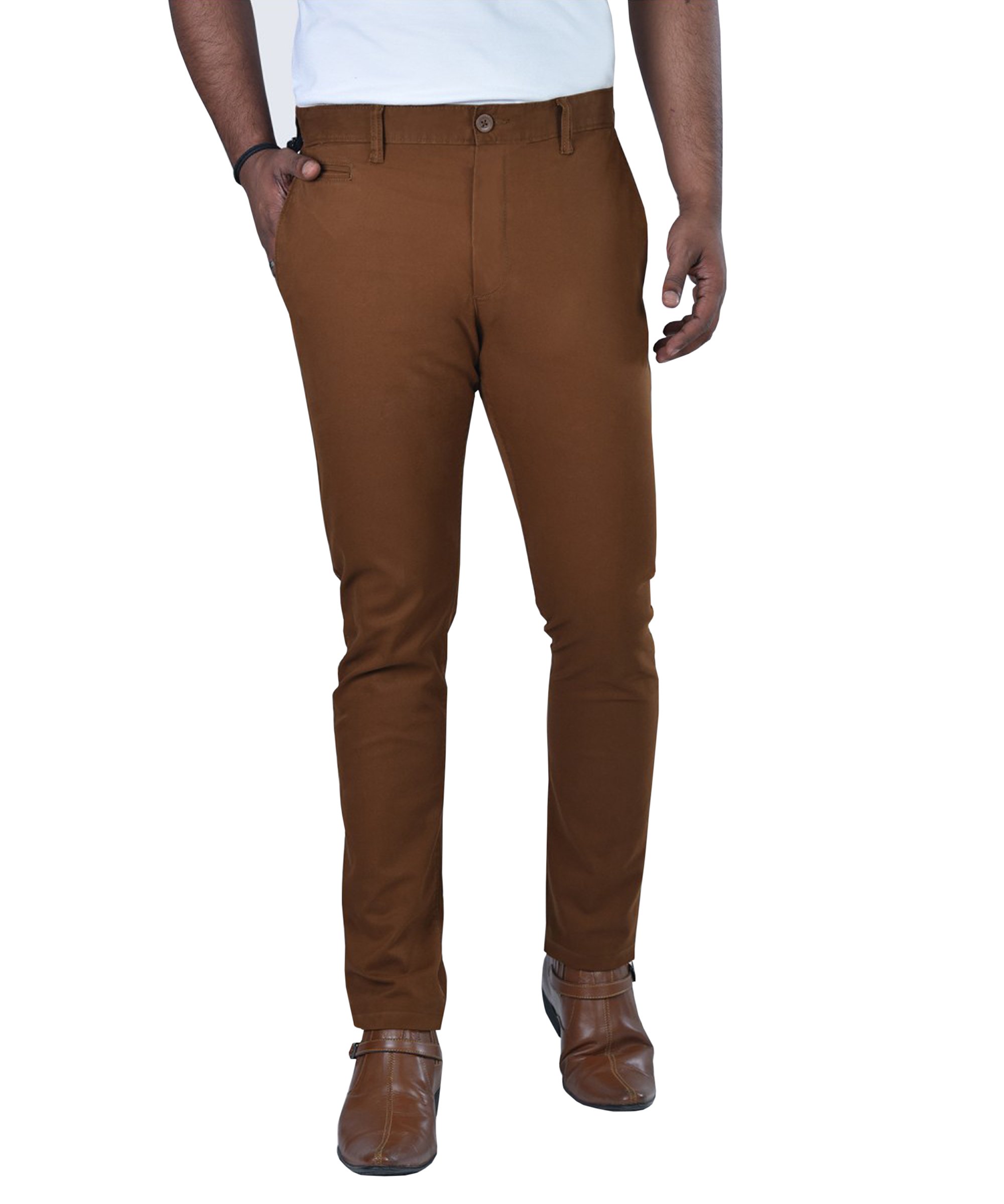 Men’s Chino Pant – Bright Brown