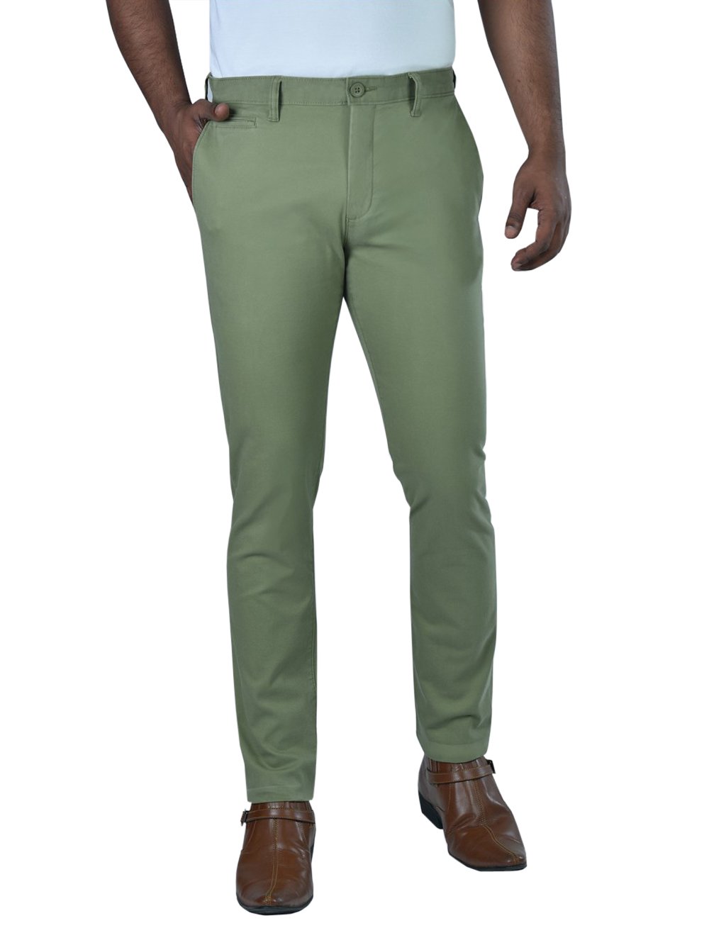 Men’s Chino Pant – Moss Stone