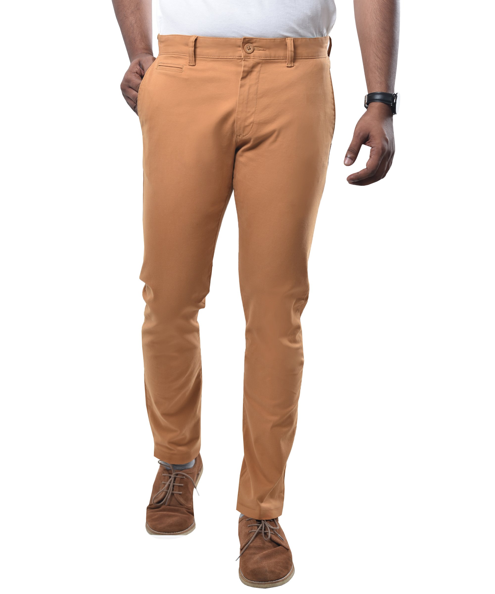 Men’s Chino Pant – Red Orange