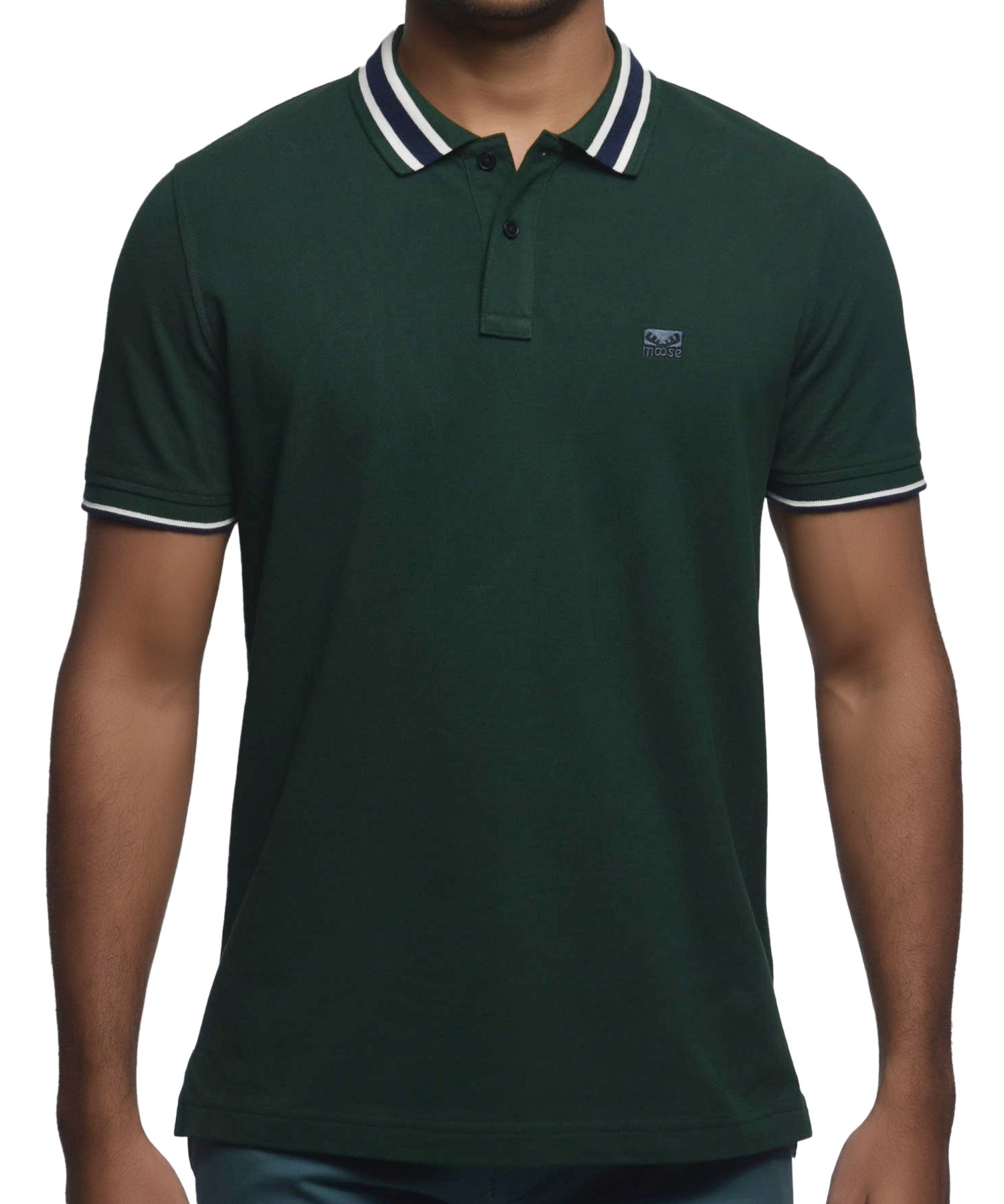 Men’s Slim Fit Urban Polo T-shirt – College Green