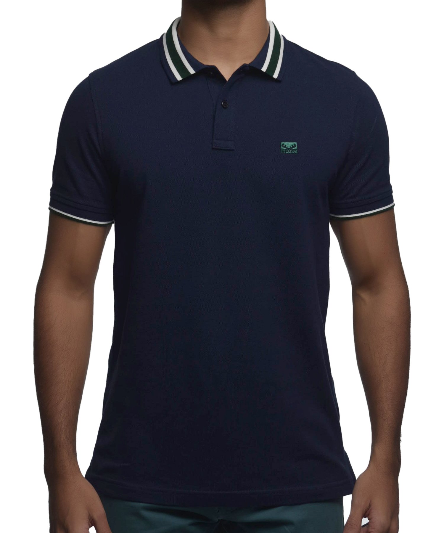 Men’s Slim Fit Urban Polo T-shirt – French Navy